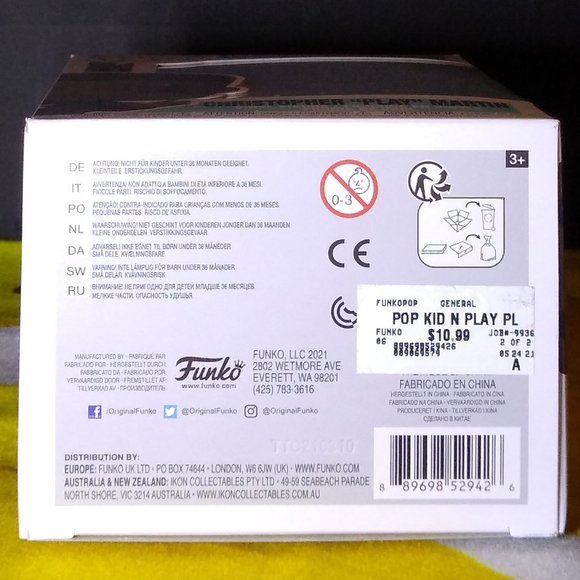 Christopher "Play" Martin Kid N Play Rock Icons Funko Pop 214 NIB - Picture 3 of 4